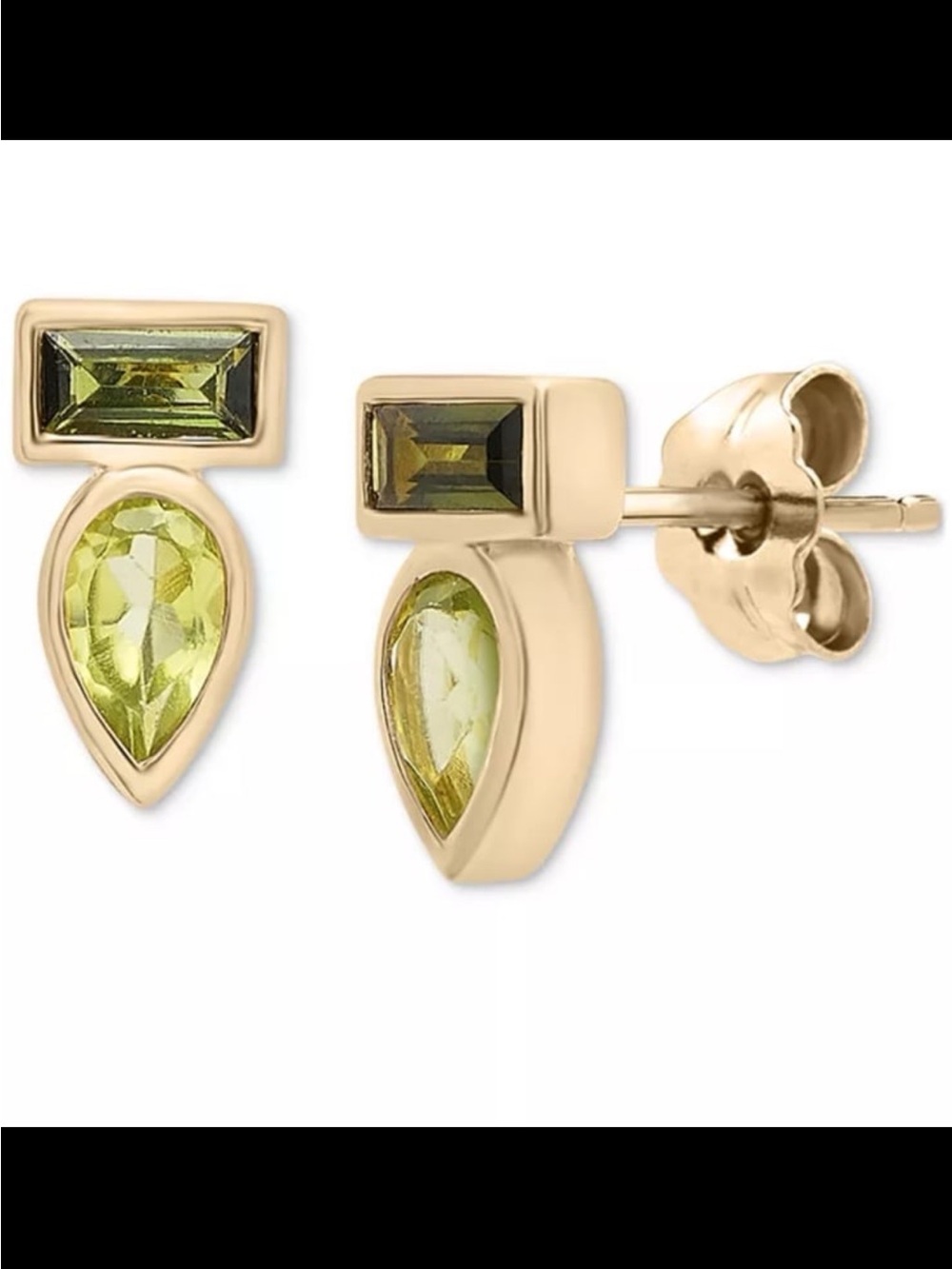 Audrey and aurate diamond designers ear 14ktG/SS from Macys NWT #515